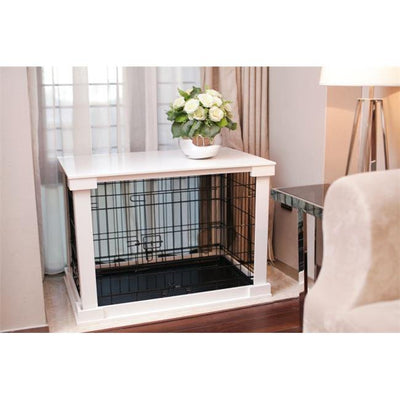 Merry Products Dog Cage with Cover, White, Small, 20.71"L x 27.20"W x 22.09"H! (WHITE)

-Brand new in the box 
