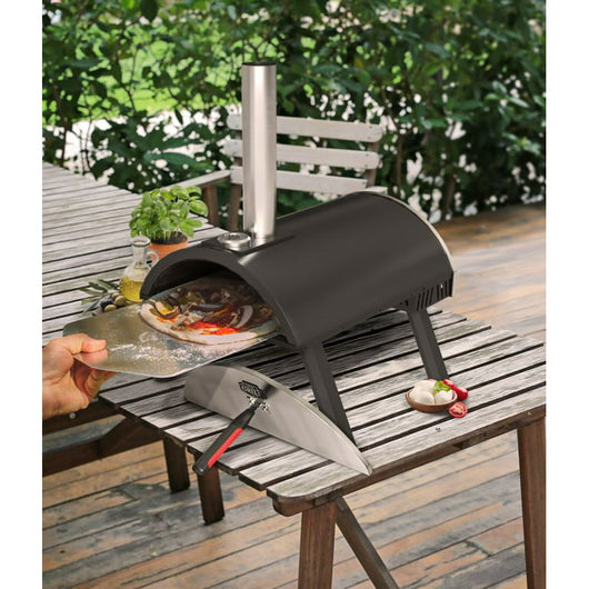 Expert Grill 15” Charcoal Pizza Oven, Black!! MISSING PIZZA STONE, CAN EASILY BE BOUGHT ONLINE!!