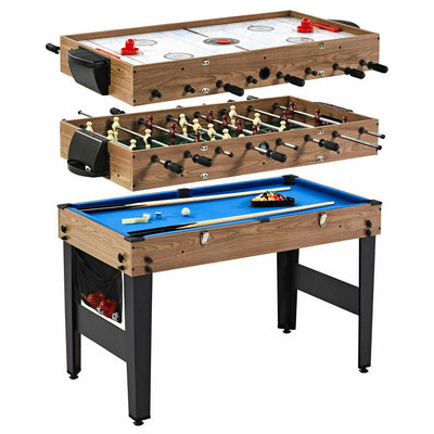 MD Sports 48" 3 In 1 Combo Game Table, Pool, Hockey, Foosball, Accessories Included!

-Brand new in the box 