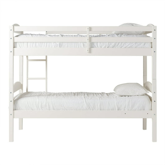 Manor Park Solid Wood Twin Over Twin Bunk Bed, White!

-Brand new in the box 