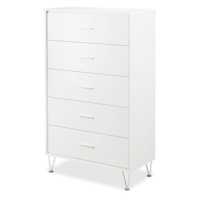 Acme Furniture Deoss White Chest with Five Drawers, White!

-Brand new in the box 