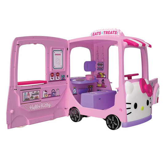 Hello Kitty 12 Volt “Eats and Treats” Sweet Food Truck Play-Center Ride-On!

-Brand new in the box