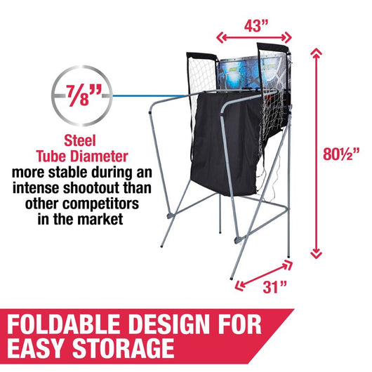 MD Sports Best Shot 2-Player 81 inch Foldable Arcade Basketball Game!

-Brand nee in the box