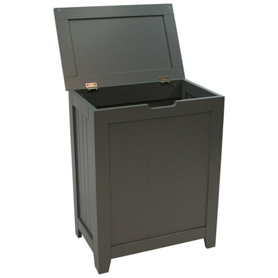 Redmon Contemporary Country Collection Plastic Laundry Hamper, Grey!

-Brand new in the box 