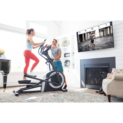 ProForm Carbon EL Front Drive Elliptical with 19” Adjustable Stride, iFit Bluetooth Enabled!

-Brand new and assembled