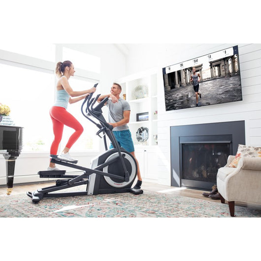 ProForm Carbon EL Front Drive Elliptical with 19” Adjustable Stride, iFit Bluetooth Enabled!

-Brand new and assembled