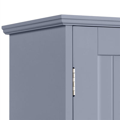 Yaheetech Over The Toilet Cabinet MDF Bathroom Storage Organizer with Adjustable Shelf, Gray!

-Brand new in the box 