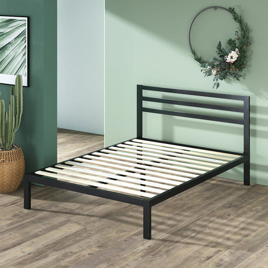 Zinus Mia 38” Metal Platform Bed Frame with Headboard, Queen!

-Brand new in the box