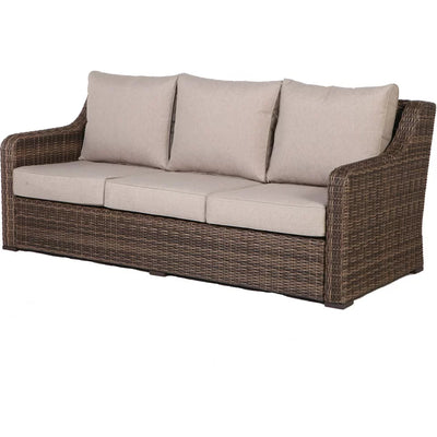 Better Homes and Gardens Hawthorne Park 4-Piece Sofa Conversation Set!

-Brand new, assembled out of the box (SOFA IS MISSING CUSHIONS)

-CLEARANCE ITEM!!! (AUTOMATICALLY 20% OFF AT CHECKOUT!!! - PRICE AFTER 20% = $399)