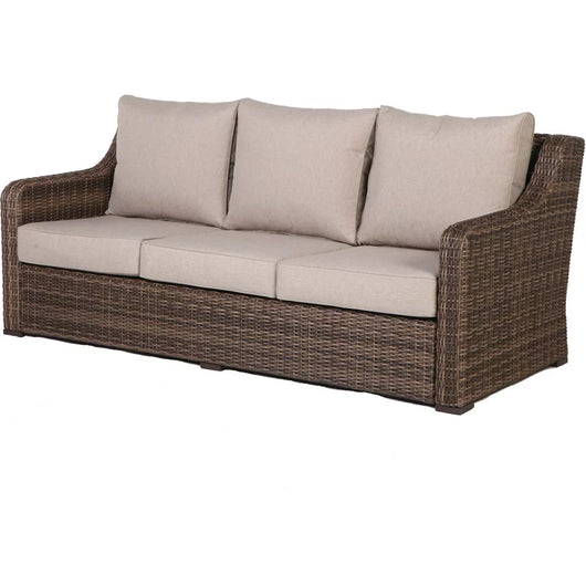Better Homes and Gardens Hawthorne Park 4-Piece Sofa Conversation Set!

-Brand new, assembled out of the box (SOFA IS MISSING CUSHIONS)

-CLEARANCE ITEM!!! (AUTOMATICALLY 20% OFF AT CHECKOUT!!! - PRICE AFTER 20% = $399)