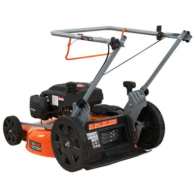 YARDMAX 21 in. 170cc Gas Walk Behind Push Lawn Mower with High Rear Wheels! (USED)

-Used but was tested and works great (Is Missing Bagger & Side Discharge)