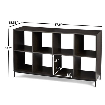 Better Homes & Gardens 8-Cube Organizer with Metal Base, Espresso!

-Brand new in the box 
