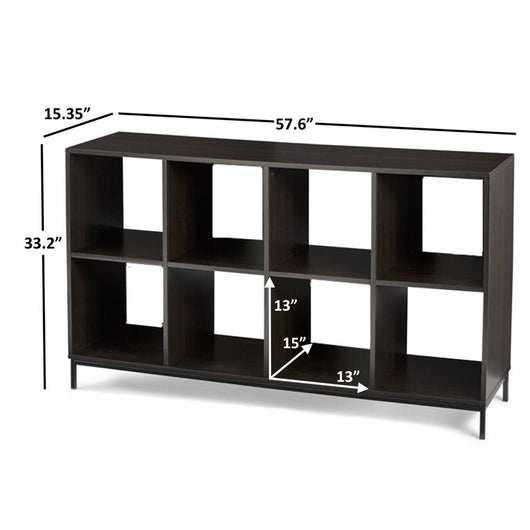 Better Homes & Gardens 8-Cube Organizer with Metal Base, Espresso!

-Brand new in the box 