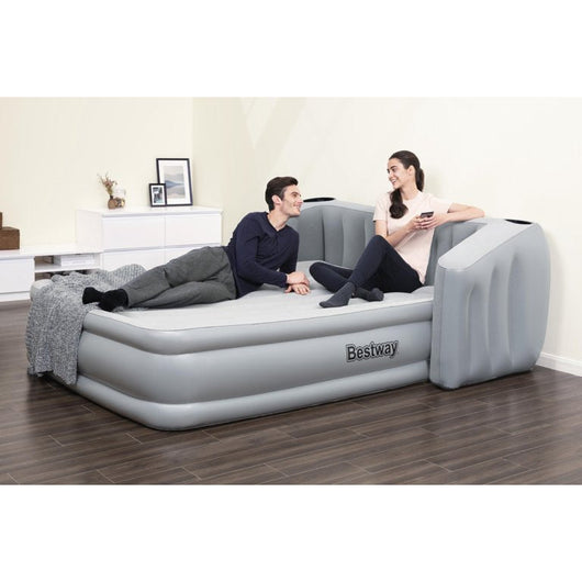Bestway Wingback 17 inch Queen Air Mattress with Built-in Pump!

-Brand new in the box
