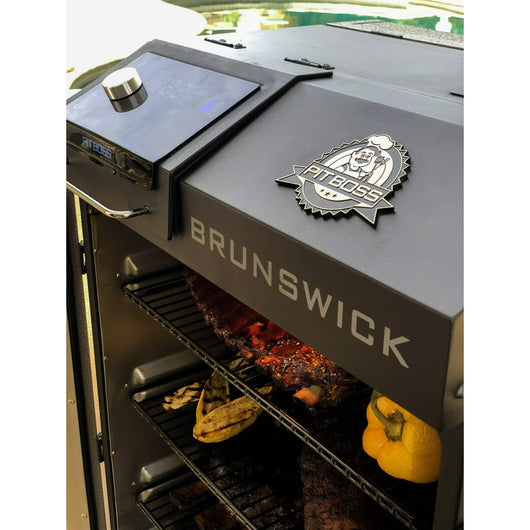 Pit Boss Platinum Brunswick Wifi Enabled Wood Pellet Vertical Smoker!

-Brand new in the box 