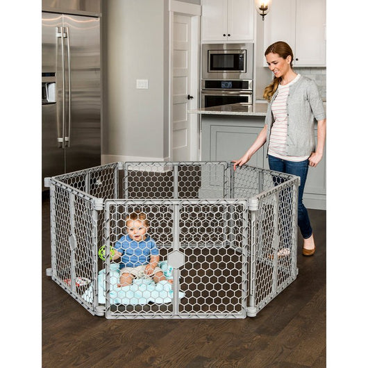 Regalo Plastic 192 inch Super Wide Adjustable Baby Gate and Play Yard, 2-In-1!

-Brand new in the box 