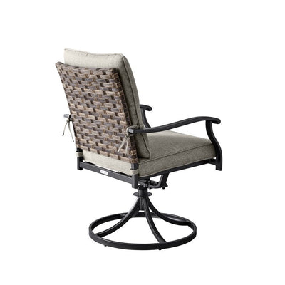 Better Homes & Gardens 5Pc Elmdale Chairs W/Black Better Homes & Gardens Rought Iron Table!

-Brand new and assembled