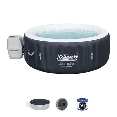 Coleman Palm Springs AirJet Inflatable Hot Tub Spa 4-6 person!! Brand new in the box!!