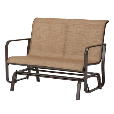 Mainstays Sand Dune 2-Seat Outdoor Glider, Tan!

-Brand new and Assembled