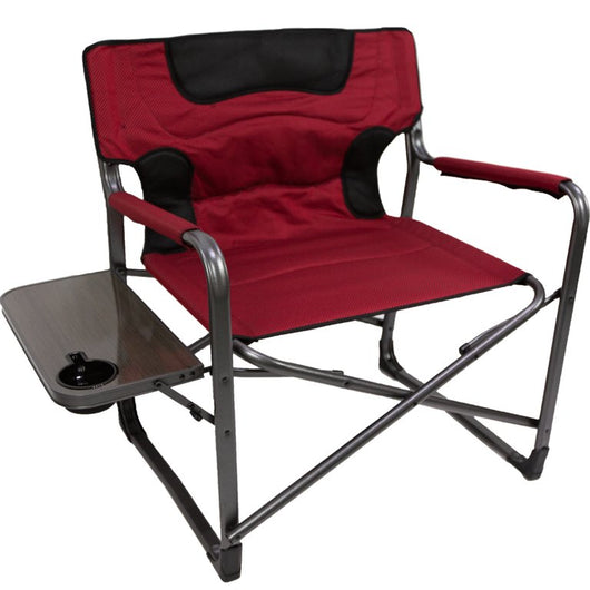 Ozark Trail XXL Camping Director Chair, Red! 

-Brand new