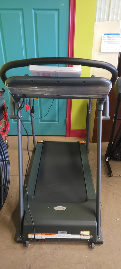 Sunny Health & Fitness Recovery Walking Pad Treadmill Machine, Low Profile Deck, Handrails for Mobility/Balance Support SF-T7857!

-Brand new and assembled, does have very small crack in plastic from shipping, does not affect functionality 