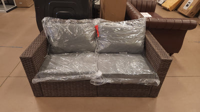 Better Homes & Gardens Wicker Outdoor Loveseat W/Cushions!

-New and assembled
