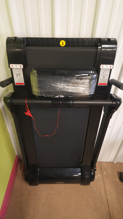 Costway SuperFit 2.25HP Folding Electric Motorized Treadmill with Bluetooth Speaker!

-Brand new and assembled