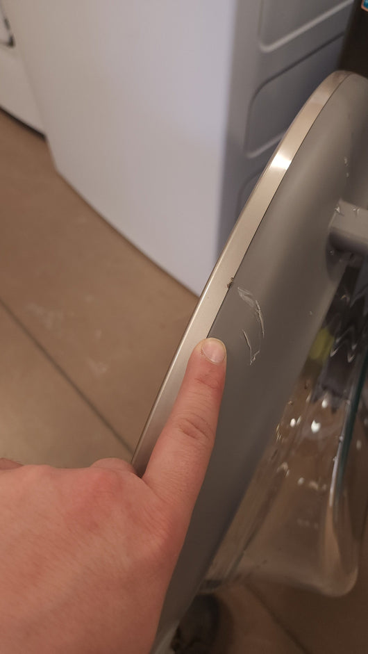 LG  TurboWash 360 Smart Wi-Fi Enabled 4.5-cu ft High Efficiency Stackable Steam Cycle Front-Load Washer (Black Steel) ENERGY STAR! (USED)

-USED - TESTED & WORKS GREAT (Does have some very light scratchs, photos shown