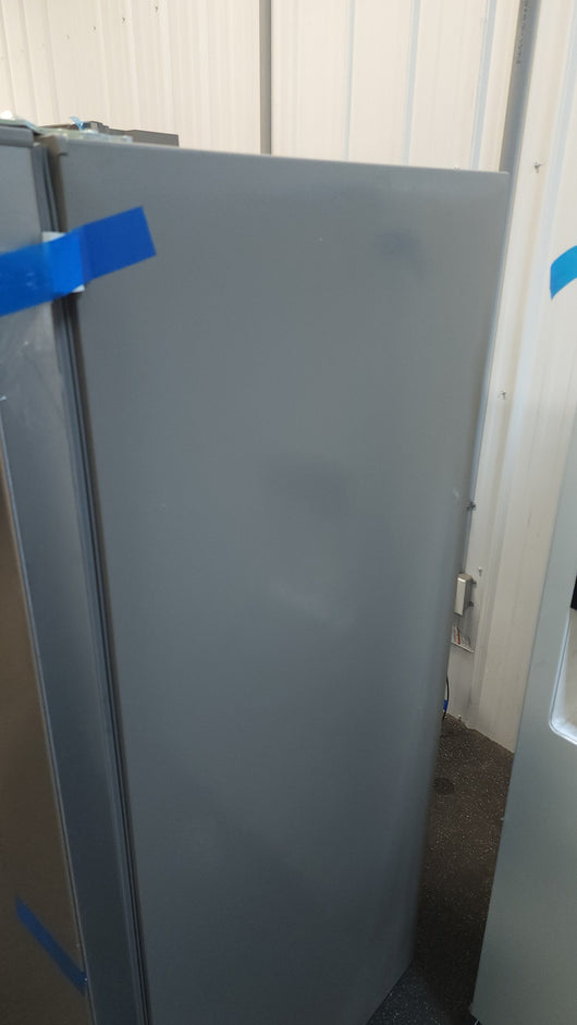 Whirlpool  21.4-cu ft Side-By-Side Refrigerator with Ice and Water Dispenser and Can Caddy - Fingerprint Resistant Stainless Steel!

-Brand new but is scratch/dented from shipping, photos shown!