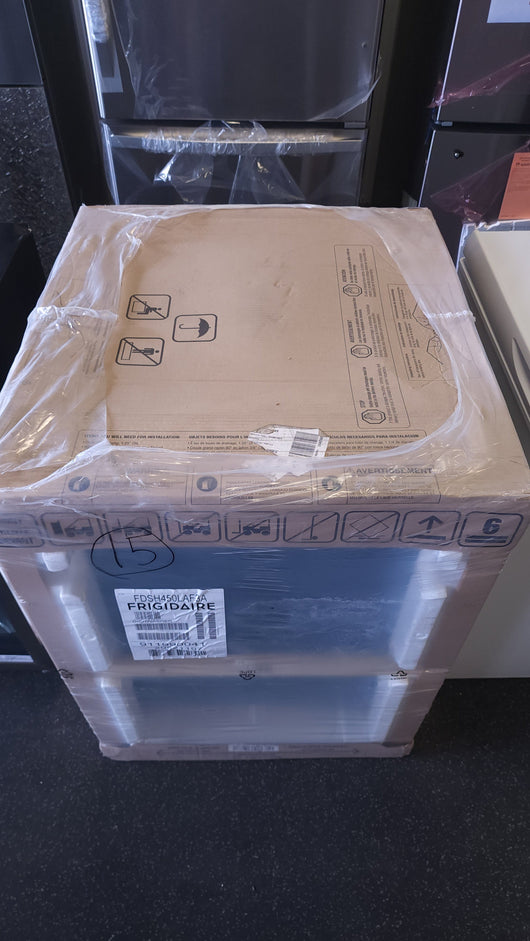 Frigidaire  BladeSpray 49-Decibel Top Control 24-in Built-In Dishwasher (Stainless Steel) ENERGY STAR!

-Brand new, in the original shipping box never opened
