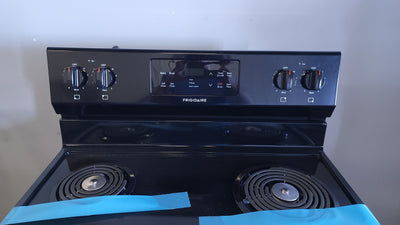 Frigidaire  30-in Coil Top Surface 4 Elements 5-cu ft Self-Cleaning Freestanding Electric Range (Easycare Stainless Steel)!