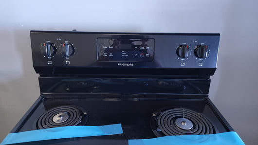 Frigidaire  30-in Coil Top Surface 4 Elements 5-cu ft Self-Cleaning Freestanding Electric Range (Easycare Stainless Steel)!
