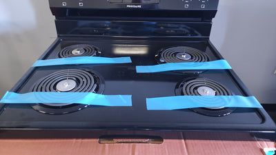 Frigidaire  30-in Coil Top Surface 4 Elements 5-cu ft Self-Cleaning Freestanding Electric Range (Easycare Stainless Steel)!