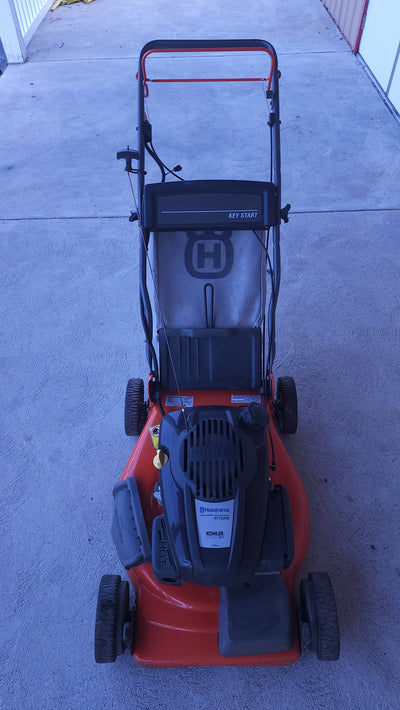 Husqvarna XT722FE (22") 173cc Kohler Self-Propelled Key-Start Lawn Mower! (USED)

-Used but was tested and works great, starts on first pull (Key start works every time as long as it's charged)