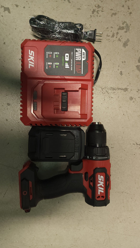 SKIL PWR CORE 20™ Brushless 20-Volt 1/2 In. Drill Driver Kit with PWR ASSIST™ Battery and Charger!

-Brand new out of the box 