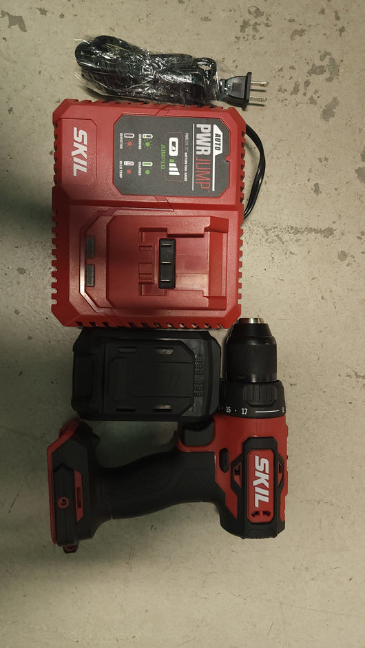 SKIL PWR CORE 20™ Brushless 20-Volt 1/2 In. Drill Driver Kit with PWR ASSIST™ Battery and Charger!

-Brand new out of the box 