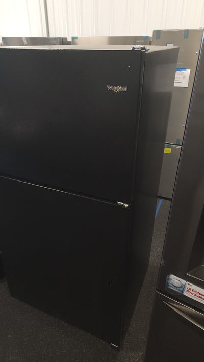 Whirlpool  20.5-cu ft Top-Freezer Refrigerator - Black!

-Brand new out of the box 

-(AUTOMATICALLY %20 OFF AT CHECKOUT!!! - MAKING PRICE $575)