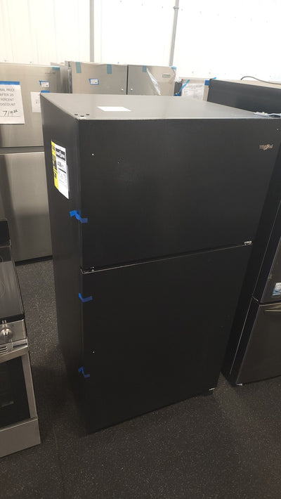 Whirlpool  20.5-cu ft Top-Freezer Refrigerator - Black!

-Brand new out of the box 

-(AUTOMATICALLY %20 OFF AT CHECKOUT!!! - MAKING PRICE $575)
