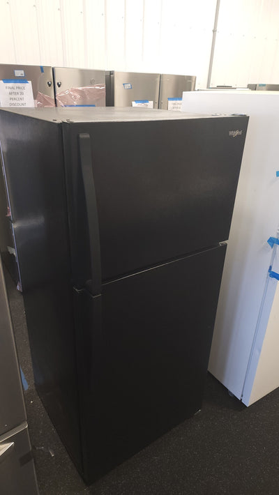 Whirlpool  14.3-cu ft Top-Freezer Refrigerator (Black)!

-Brand new out of the box

-(AUTOMATICALLY 20% OFF AT CHECKOUT!!! - MAKING PRICE $383)