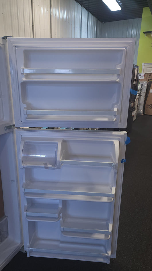 Whirlpool  18-cu ft Top-Freezer Refrigerator - White!

-Brand new never used, may have small scratch/dents from shipping, photos shown

-(AUTOMATICALLY 20% OFF AT CHECKOUT!!! - MAKING PRICE $439)