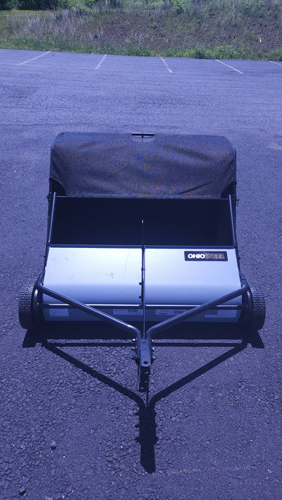 Ohio Steel 42" / 22 CF Lawn Sweeper! (NEW & ASSEMBLED)