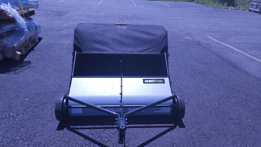 Ohio Steel 42" / 22 CF Lawn Sweeper! (NEW & ASSEMBLED)