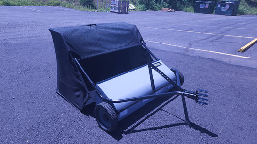 Ohio Steel 42" / 22 CF Lawn Sweeper! (NEW & ASSEMBLED)