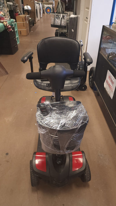 Equate Mobility Scooter 4 Wheel Red! (LIGHTLY USED)