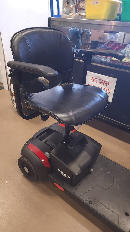 Equate Mobility Scooter 4 Wheel Red! (LIGHTLY USED)
