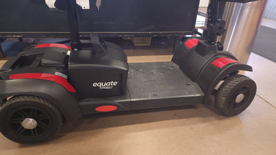Equate Mobility Scooter 4 Wheel Red! (LIGHTLY USED)