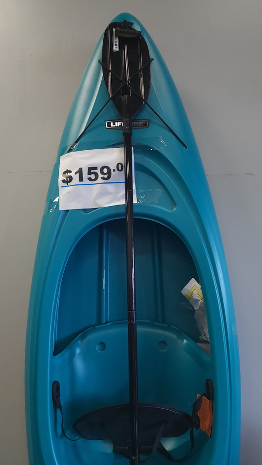 Lifetime Pacer 8 ft Kayak (Paddle Included)! (USED - VERY CLEAN)  -Kayak looks new but is lightly used. (Had small amount of sand inside)