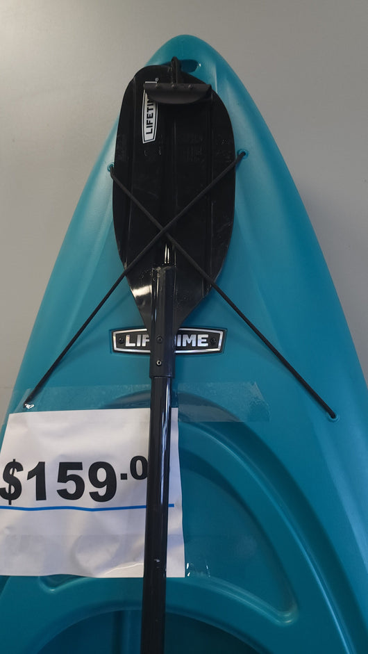 Lifetime Pacer 8 ft Kayak (Paddle Included)! (USED - VERY CLEAN)  -Kayak looks new but is lightly used. (Had small amount of sand inside)