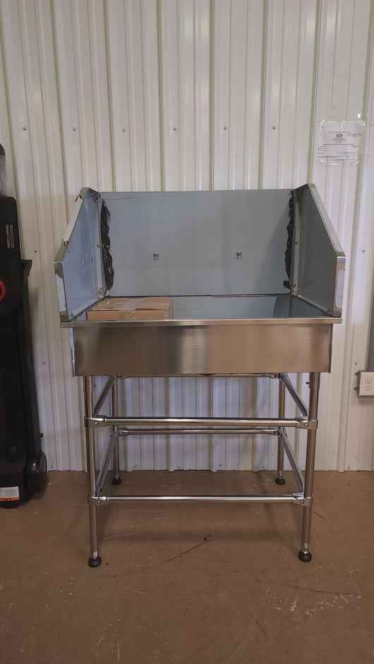 VEVOR 38 inch Dog Grooming Tub Stainless Steel Professional Pet Bathing Tub Small Medium Pet Grooming Tub with Faucet and Accessories Dog Washing Station Pet Bath Tub!

-Brand new and assembled (Accessories are in the original box)