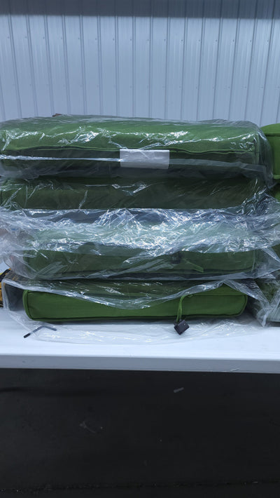 Mainstays 8pc Set of Green Outdoor Cushions!

-Brand new never used
